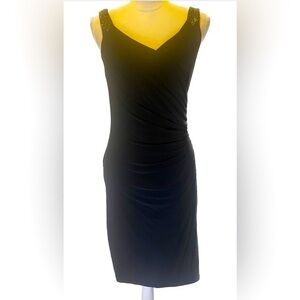 Lauren Ralph Lauren beaded straps Sleeveless Dress